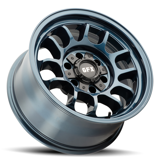 T28 890-6009-18 BL - G-FX Series TR28 18X9 6X135 / 6X139.7 ET 18mm Metallic Blue - G-FX Series Wheels Canada