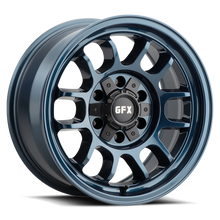 Load image into Gallery viewer, T28 890-6009-18 BL - G-FX Series TR28 18X9 6X135 / 6X139.7 ET 18mm Metallic Blue - G-FX Series Wheels Canada