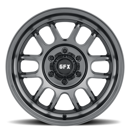 T28 290-6009-18 GM - G-FX Series TR28 20X9 6X135 / 6X139.7 ET 18mm Gloss Gunmetal - G-FX Series Wheels Canada