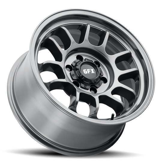 T28 785-6009-18 GM - G-FX Series TR28 17X8.50 6X135 / 6X139.7 ET 18mm Gloss Gunmetal - G-FX Series Wheels Canada