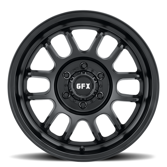 T28 890-6009-18 MB - G-FX Series TR28 18X9 6X135 / 6X139.7 ET 18mm Matte Black - G-FX Series Wheels Canada