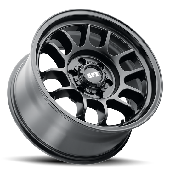 T28 785-5009-N6 MB - G-FX Series TR28 17X8.50 5X127 / 5X139.7 ET -6mm Matte Black - G-FX Series Wheels Canada