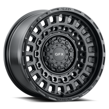 Load image into Gallery viewer, T29 790-6009-00 MB - G-FX Series TR29 17X9 6X135 / 6X139.7 ET 0mm Matte Black - G-FX Series Wheels Canada