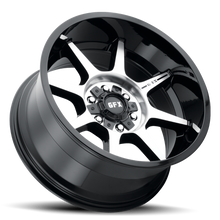 Load image into Gallery viewer, T31 890-8180-18 GBMF - G-FX Series TR31 18X9 8X180 ET 18mm Gloss Black Machined Face - G-FX Series Wheels Canada