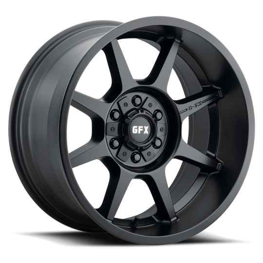 T31 210-8170N19 MB - G-FX Series TR31 20X10 8X170 ET -19mm Matte Black - G-FX Series Wheels Canada