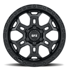 Load image into Gallery viewer, T33 890-6139-20 MB - G-FX Series TR33 18X9 6X139.7 ET 20mm Matte Black - G-FX Series Wheels Canada