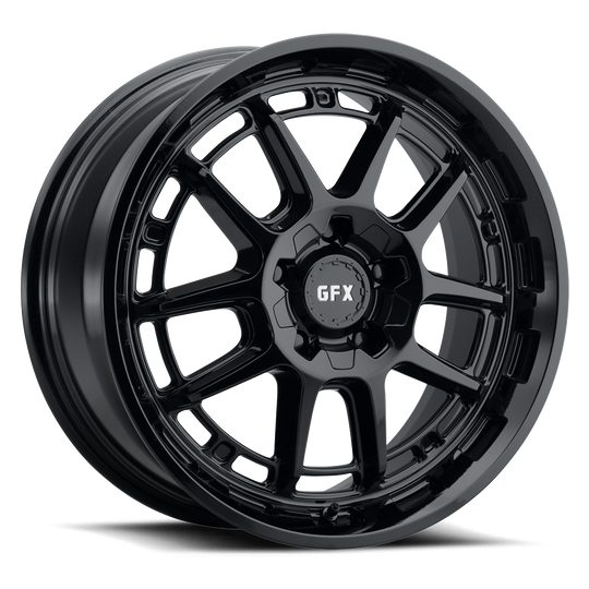 T34 780-5010-35 GB - G-FX Series TR34 CUV 17X8 5X110 / 5X120 ET 35mm Gloss Black - G-FX Series Wheels Canada