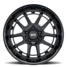 Load image into Gallery viewer, T34 880-5010-35 GB - G-FX Series TR34 CUV 18X8 5X110 / 5X120 ET 35mm Gloss Black - G-FX Series Wheels Canada