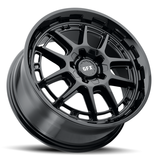 T34 780-5008-35 GB - G-FX Series TR34 CUV 17X8 5X108 / 5X114.3 ET 35mm Gloss Black - G-FX Series Wheels Canada