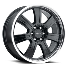 Load image into Gallery viewer, TUR 785-6003-39 GBL - Voxx Turin 17X8.5 6X139.7 / 6X132 39mm Gloss Black Mirror Machined Lip - Voxx Wheels Canada