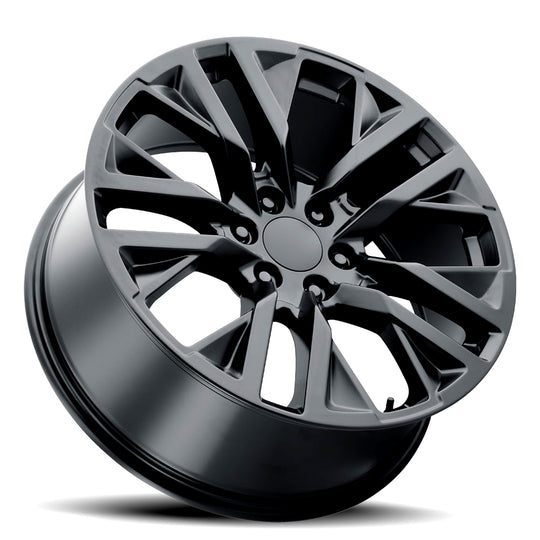 SES 229-6139-28 GB - Voxx Replica SES 22X9 6X139.7 ET 28mm Gloss Black - Voxx Replica Wheels Canada