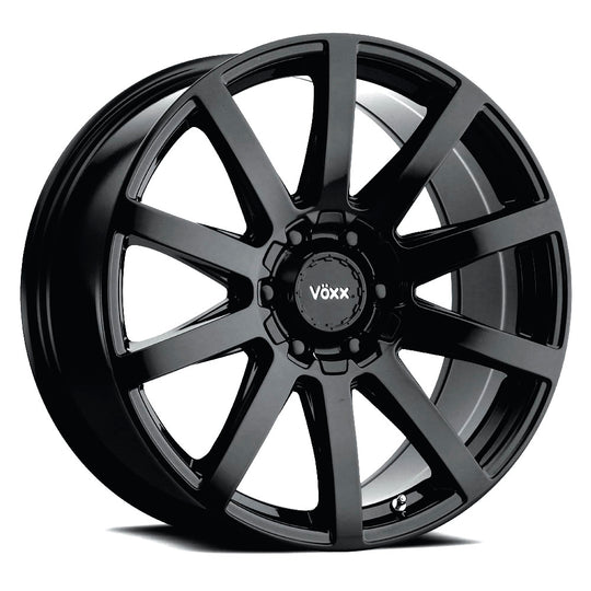 VEN 229-6009-30 GB - Voxx Road Wheels Vento 22X9 6X135 / 6X139.7 ET 30mm Gloss Black - Voxx Road Wheels Wheels Canada
