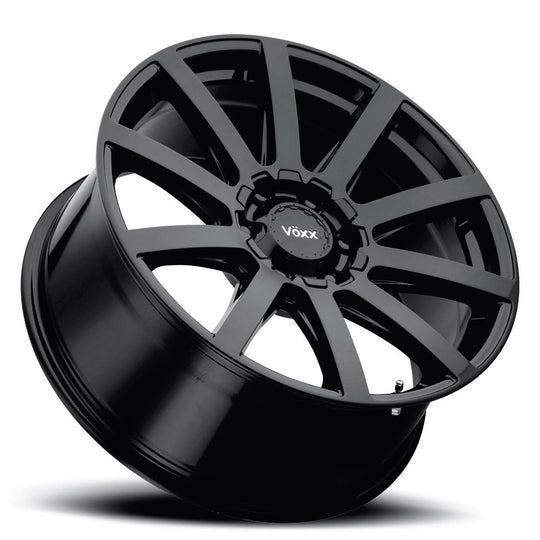 VEN 290-6009-30 GB - Voxx Road Wheels Vento 20X9 6X135 / 6X139.7 ET 30mm Gloss Black - Voxx Road Wheels Wheels Canada