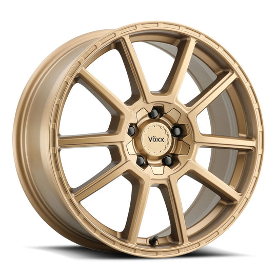 MON 775-5001-20 BR - Voxx Monte 17X7.5 5X100 / 5X114.3 20mm Bronze - Voxx Wheels Canada