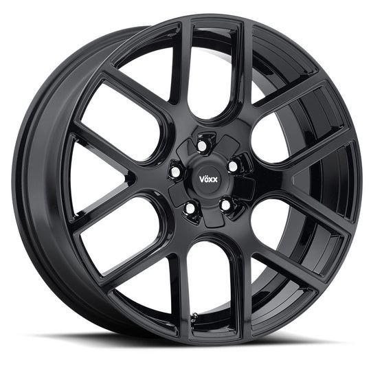 LAG 880-5008-40 GB - Voxx Road Wheels Lago 18X8 5X108 / 5X114.3 ET 40mm Gloss Black - Voxx Road Wheels Wheels Canada