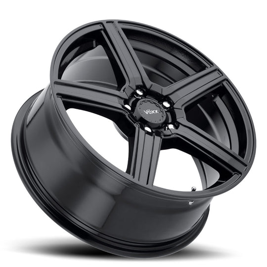 COM 670-5003-40 GB - Voxx Road Wheels Como 16X7 5X112 / 5X120 ET 40mm Gloss Black - Voxx Road Wheels Wheels Canada