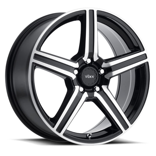 COM 880-5002-45 GB - Voxx Road Wheels Como 18X8 5X110 / 5X115 ET 45mm Gloss Black - Voxx Road Wheels Wheels Canada