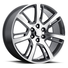 Charger l'image dans la galerie, ESV 229-6139-31 GMF - Voxx Replica Escalade Platinum 22X9 6X139.7 ET 31mm Gun Metal Machined Face - Voxx Replica Wheels Canada