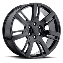 Charger l'image dans la galerie, ESV 229-6139-31 GB - Voxx Replica Escalade Platinum 22X9 6X139.7 ET 31mm Gloss Black - Voxx Replica Wheels Canada