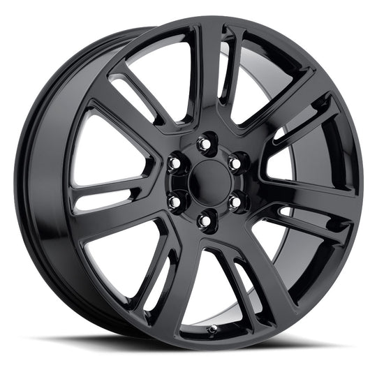 ESV 229-6139-31 GB - Voxx Replica Escalade Platinum 22X9 6X139.7 ET 31mm Gloss Black - Voxx Replica Wheels Canada