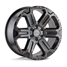 Charger l'image dans la galerie, 2090WKA356114G76 - Black Rhino Wanaka 20X9 6X114.3  35mm Matte Gunmetal W/ Brushed Face &amp; Gunmetal Tint - Black Rhino Wheels Canada