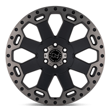 Charger l'image dans la galerie, 2210WAR128170M25 - Black Rhino Warlord 22X10 8X170  12mm Matte Black W/ Machined Dark Tint - Black Rhino Wheels Canada