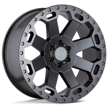 Load image into Gallery viewer, 1780WAR355120F76 - Black Rhino Warlord 17X8 5X120 ET 35mm Matte Black - Black Rhino Wheels Canada