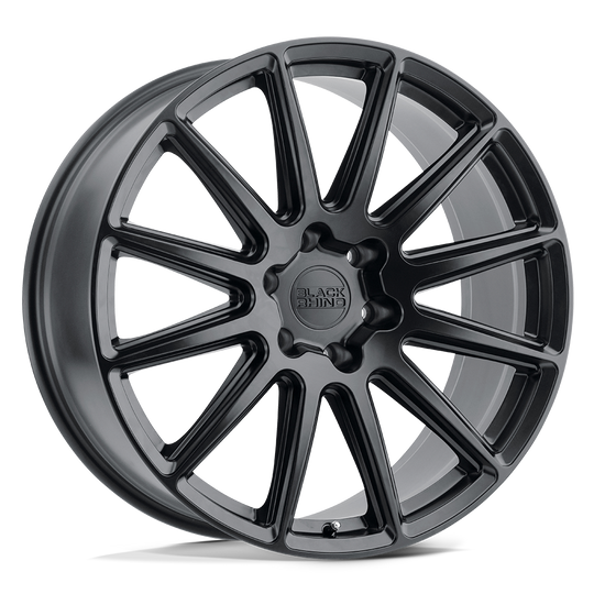 2090WAZ305127B71 - Black Rhino Waza 20X9 5X127  30mm Matte Black - Black Rhino Wheels Canada
