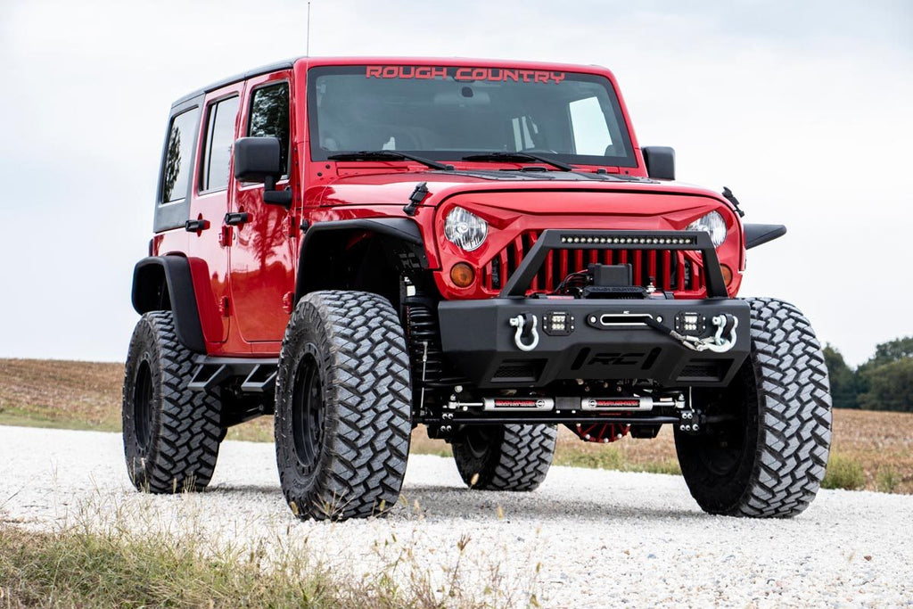 10524 Replacement Grille - Angry Eyes - Jeep Wrangler JK (2007-2018) Rough Country Canada