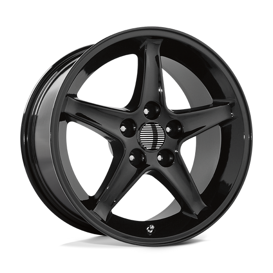 102B-793418 - Performance Replicas PR102 17X9 4X108  18mm Gloss Black - Performance Replicas Wheels Canada