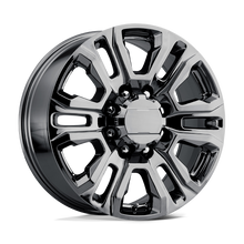 Load image into Gallery viewer, 207BC-288047 - Performance Replicas PR207 20X8.5 8X180  47mm Black Chrome - Performance Replicas Wheels Canada