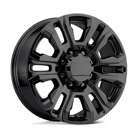 126GB-2110043 - Performance Replicas PR126 20X11 Blank ET 43mm Gloss Black - Performance Replicas Wheels Canada