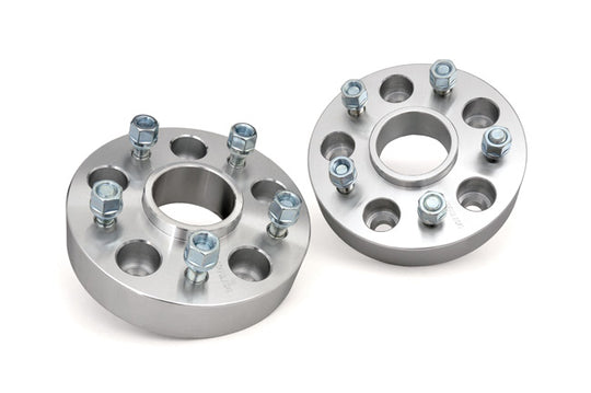 1091 1.5 Inch Wheel Spacers - 5x5 - Jeep Wrangler JK (2007-2018) Rough Country Canada