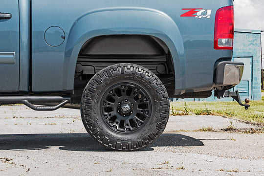 4208 Rear Wheel Well Liners - GMC Sierra 1500 (07-13)/Sierra 2500 HD (07-10) Rough Country Canada