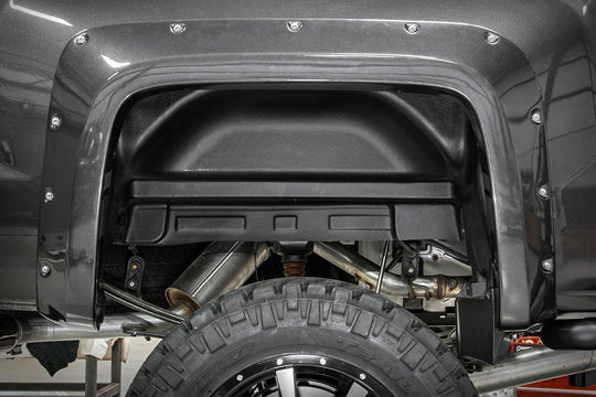 4215 Rear Wheel Well Liners - Chevy Silverado 2500 HD/3500 HD (15-19) Rough Country Canada