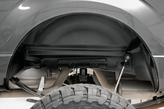 4208 Rear Wheel Well Liners - GMC Sierra 1500 (07-13)/Sierra 2500 HD (07-10) Rough Country Canada