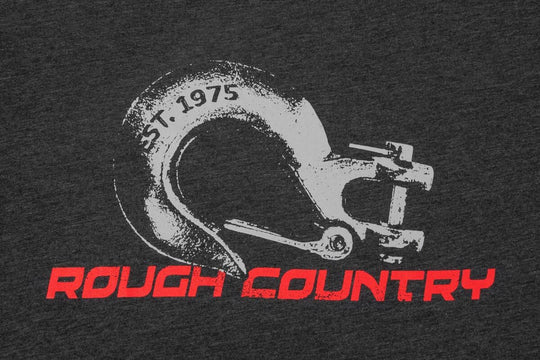 840843XL Rough Country T-Shirt - Winch Hook - Black - 3XL Rough Country Canada