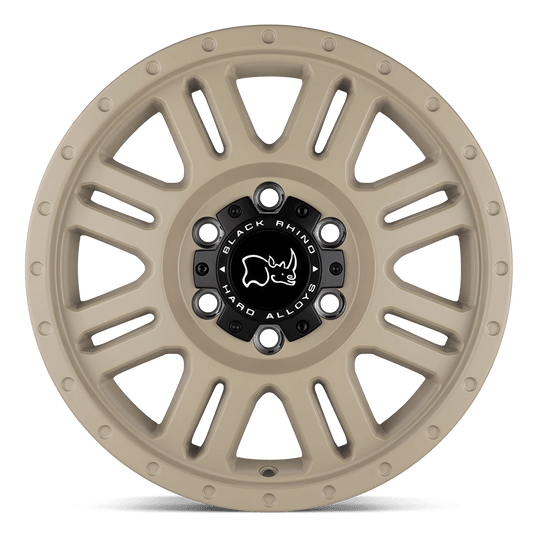1880YWN486130D84 - Black Rhino Yellowstone 18X8 6X130  48mm Desert Sand - Black Rhino Wheels Canada