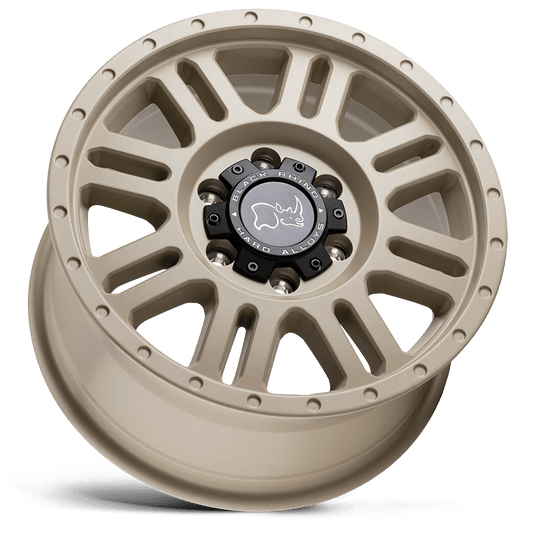 1780YWN386130D84 - Black Rhino Yellowstone 17X8 6X130  38mm Desert Sand - Black Rhino Wheels Canada