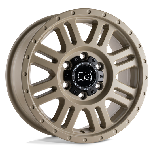 1780YWN386130D84 - Black Rhino Yellowstone 17X8 6X130  38mm Desert Sand - Black Rhino Wheels Canada