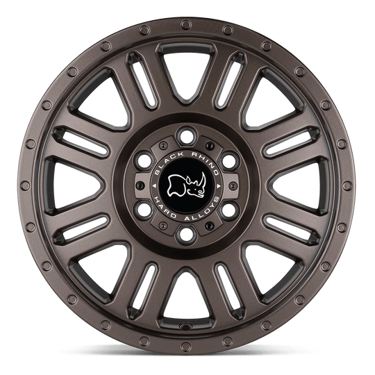 1880YWN486130Z84 - Black Rhino Yellowstone 18X8 6X130  48mm Matte Bronze - Black Rhino Wheels Canada