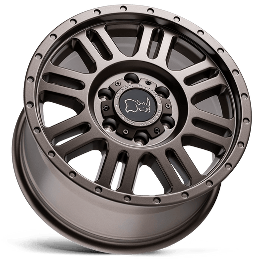 1780YWN455160Z65 - Black Rhino Yellowstone 17X8 5X160  45mm Matte Bronze - Black Rhino Wheels Canada