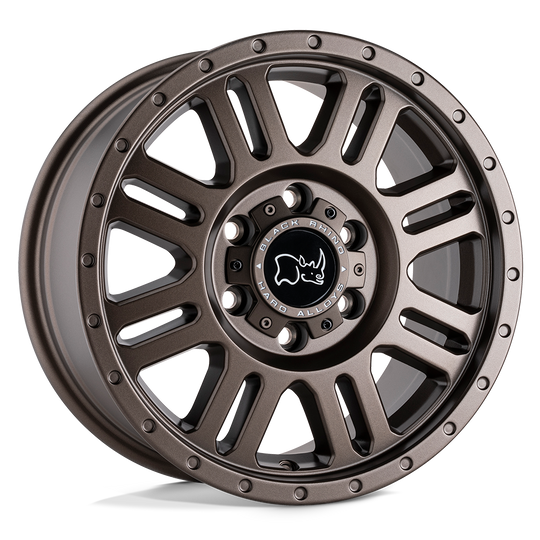 1680YWN386130Z84 - Black Rhino Yellowstone 16X8 6X130  38mm Matte Bronze - Black Rhino Wheels Canada