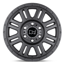 Charger l'image dans la galerie, 1680YWN456130G84 - Black Rhino Yellowstone 16X8 6X130  45mm Matte Gunmetal - Black Rhino Wheels Canada