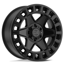 Charger l'image dans la galerie, 1780YRK355114M76 - Black Rhino York 17X8 5X114.3  35mm Matte Black - Black Rhino Wheels Canada