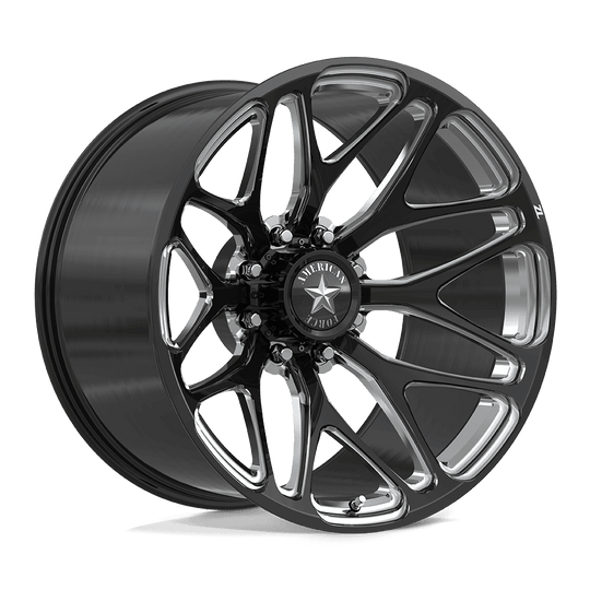 AFTJZ104G24-2-0 - American Force AFW Chase 22X12 8X180 -40mm Gloss Black - American Force Wheels Canada