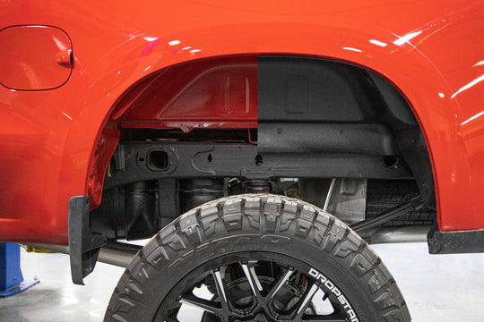 4519 Rear Wheel Well Liners - Chevy Silverado 1500 2WD/4WD (2019-2023) Rough Country Canada