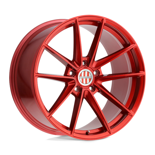 2010VZF505130R71 - Victor Equipment Zuffen 20X10 5X130  50mm Candy Red - Victor Equipment Wheels Canada