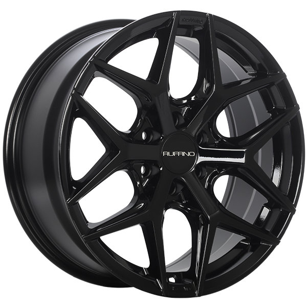 RUF5017001 - Ruffino Demon 17X8.0 6x120 35mm Gloss Black - Ruffino Wheels Canada