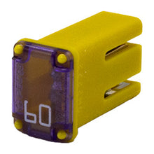 Load image into Gallery viewer, 10456-11 Multi-Purpose Fuse Pico 60A Fuse Link Slotted Micro Female Termination Yellow 1 pcs Pico Wiring